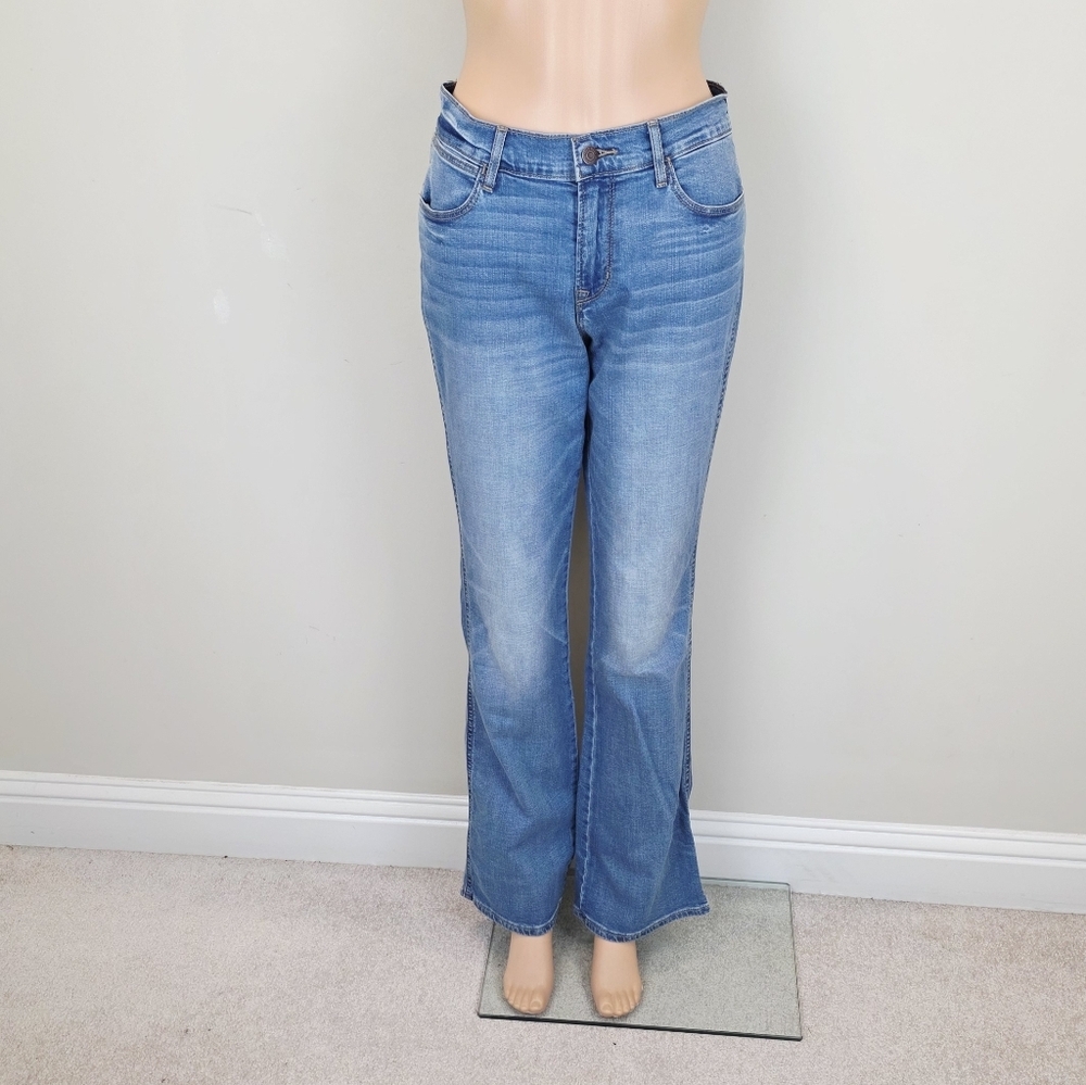 Old Navy Micro Flare Mid Rise Jeans Pants - Picture 3 of 12
